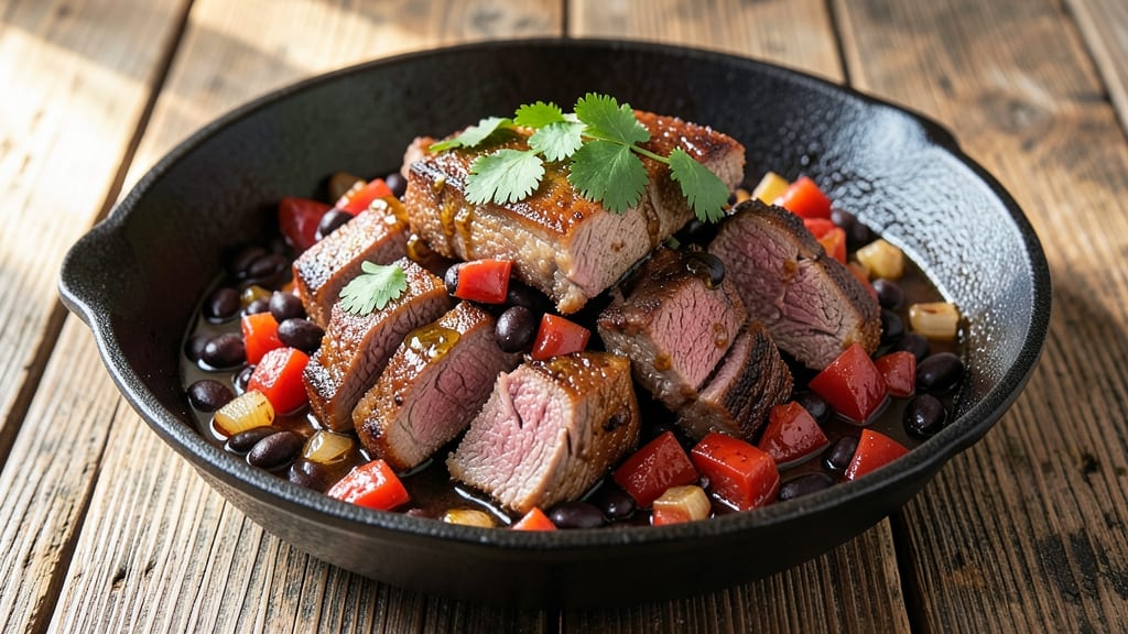 Beef and Black Bean Recipe Australia: Aussie-Style Hearty Stew with Spiced Tomato Base