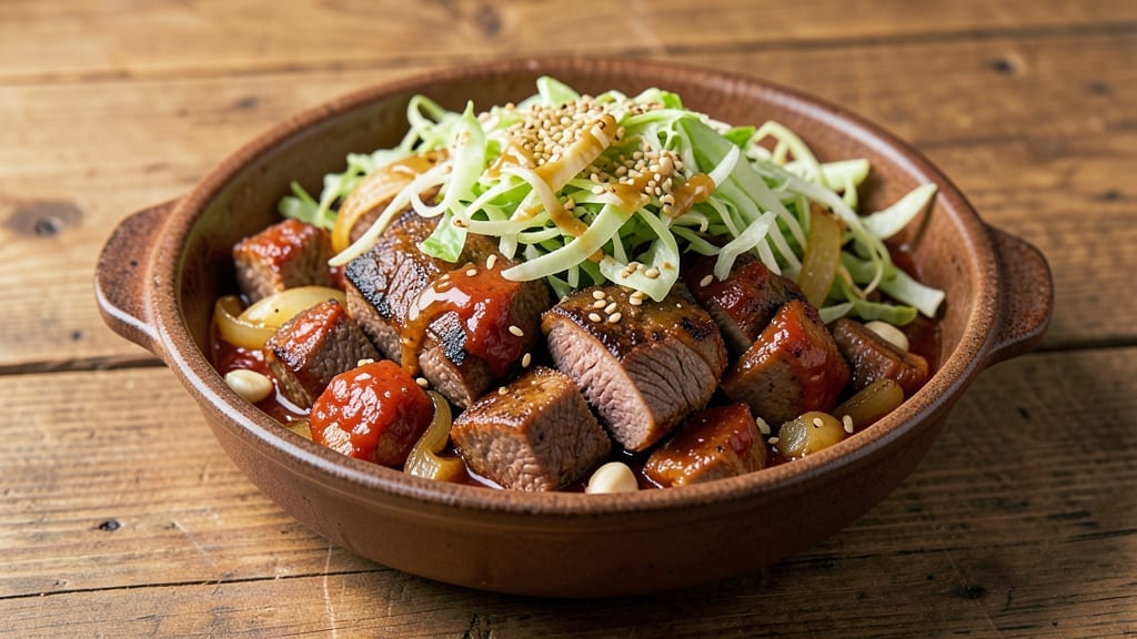 Beef and Green Cabbage Recipe: Savory Braised Beef with Crisp-Tender Greens