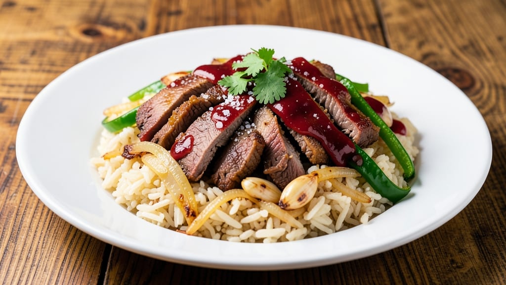 Arroz Con Corned Beef Recipe: Spiced Rice Soaks Up Savory Juices