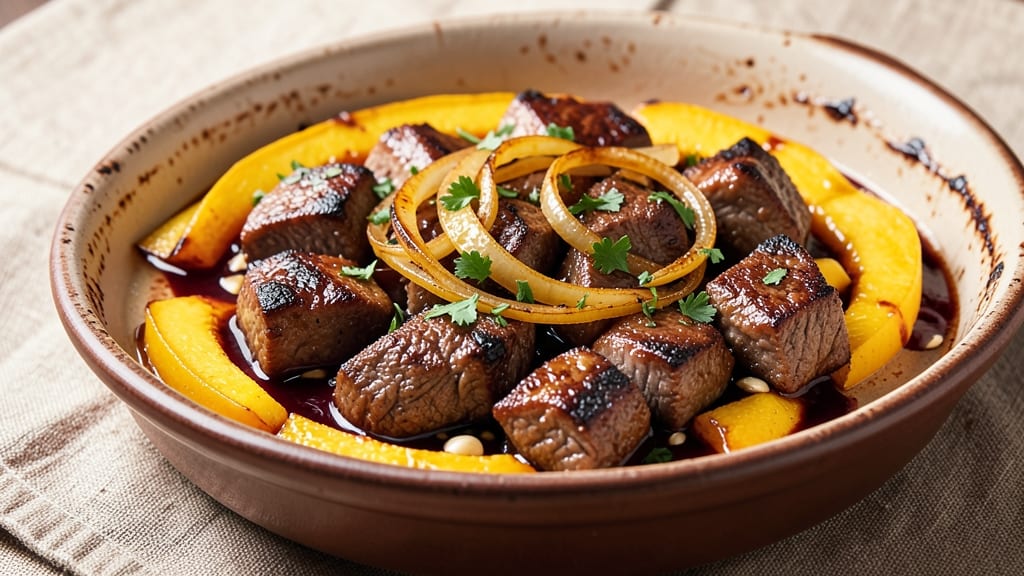 Beef and Yellow Squash Recipe: One-Pot Stew With Caramelized Squash and Herbed Beef