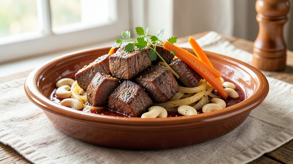 Beef and Cashew Recipe: Crunchy Nutty Texture That Elevates Stews
