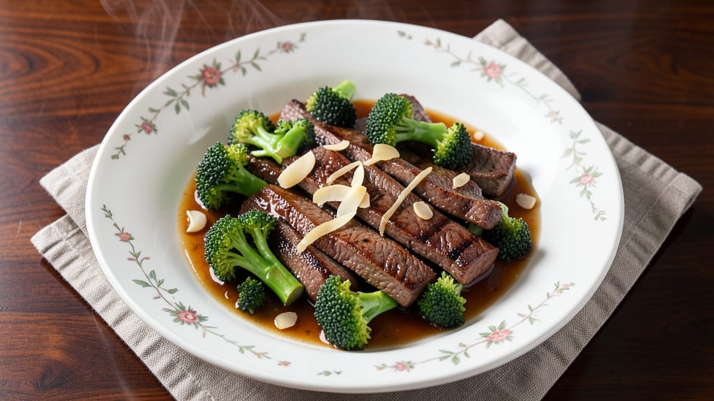 Beef and Broccili Recipe: Silky Soy-Ginger Sauce With Tender Beef Bites