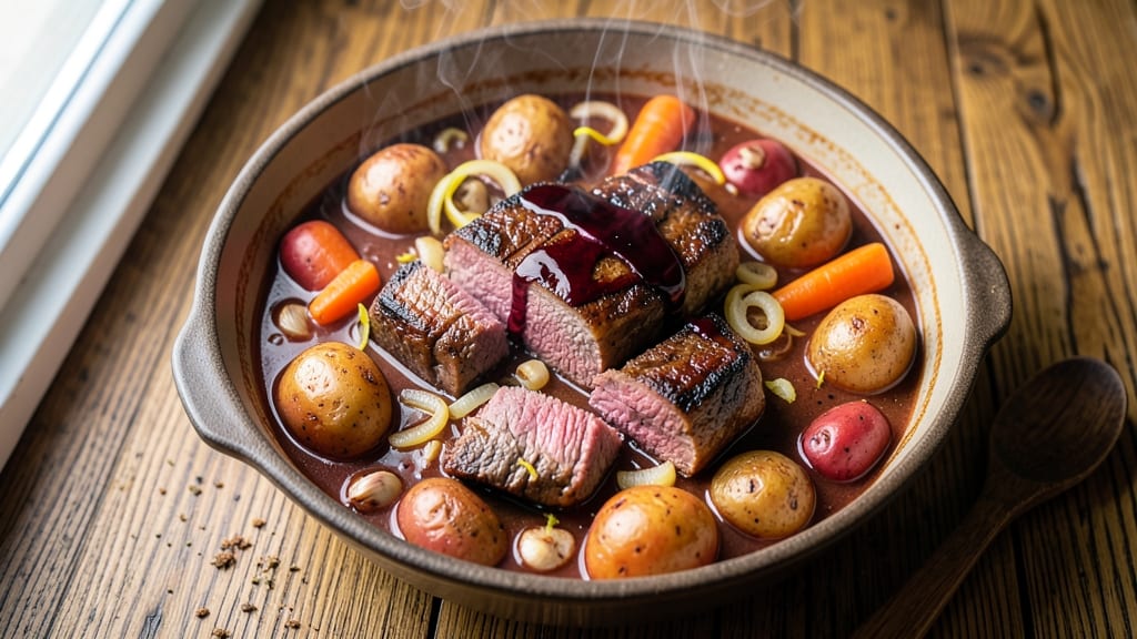 Aldi Beef Stew Recipe: Hearty Slow-Cooked Richness With Caramelized Roots