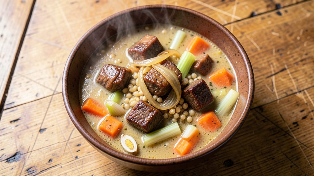 Beef Barley Soup Recipe Without Tomatoes: Hearty Broth and Nutty Pearl Magic