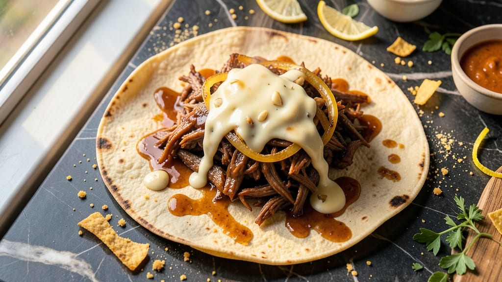 BBQ Beef Burrito Recipe: Smoky Tortilla Crunch With Melty Cheese Rivers