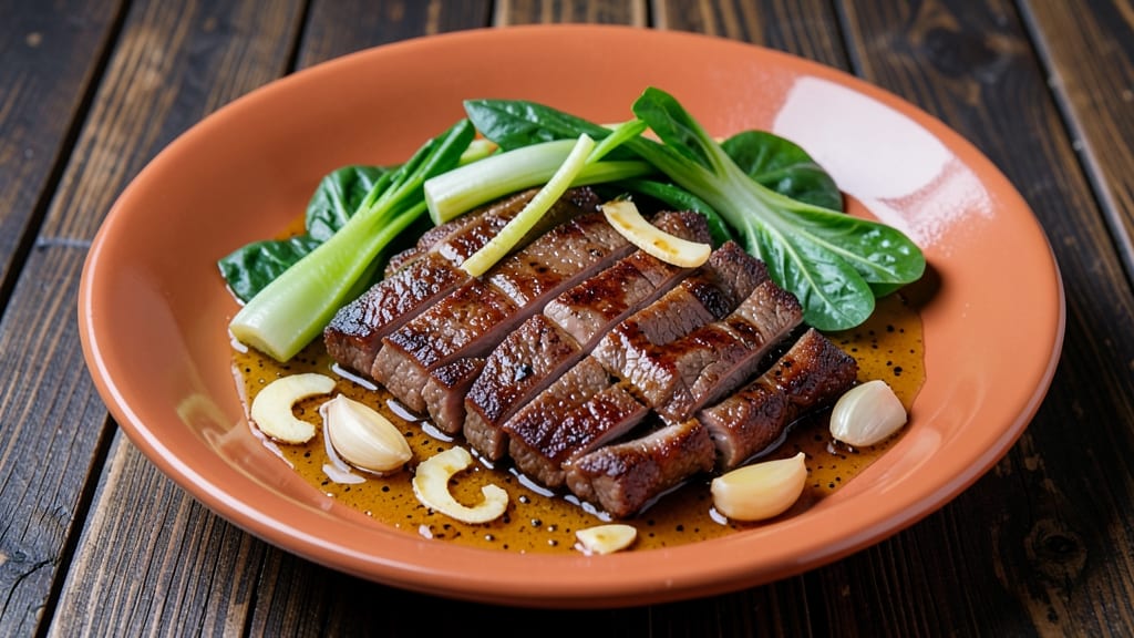 Beef and Pak Choi Stir Fry Recipe: Sizzling Garlic-Ginger Heat in 15 Minutes