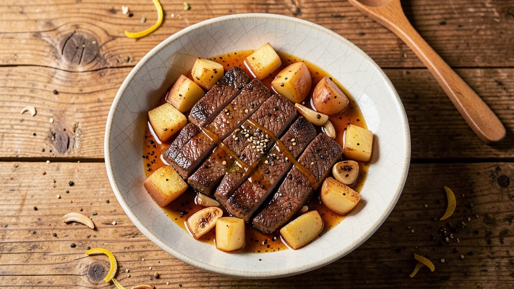 Beef and Potato Chinese Recipe: Wok-Fired Crispy Edges with Silky Soy Glaze