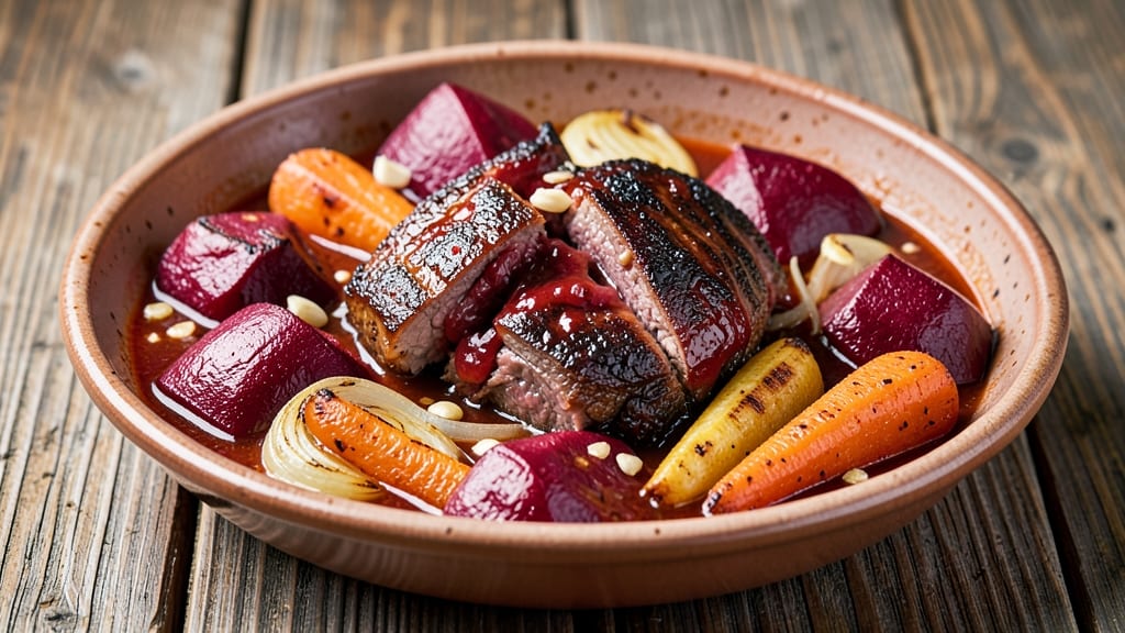 Beef and Beets Recipe: Earthy-Sweet Stew With Tender Meat and Silky Roots