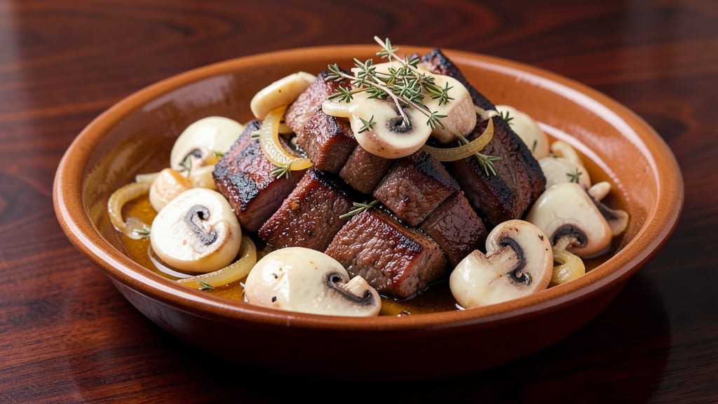 Beef and Mushroom Recipe Ideas: One-Pot Umami Bomb with Crispy Edges