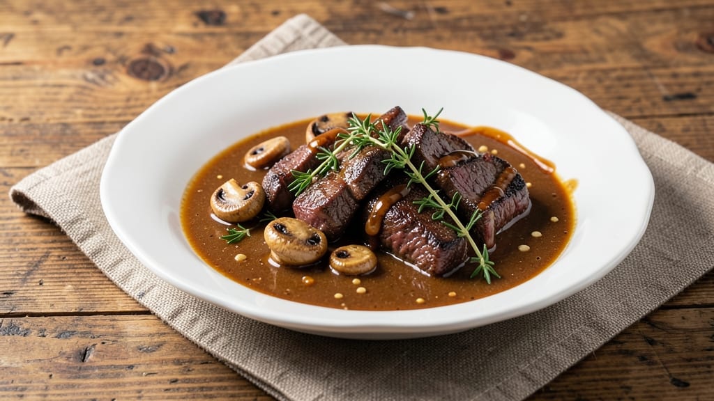 Beef and Mushroom Sauce Recipe: Deep Umami Depth From Pan Drippings
