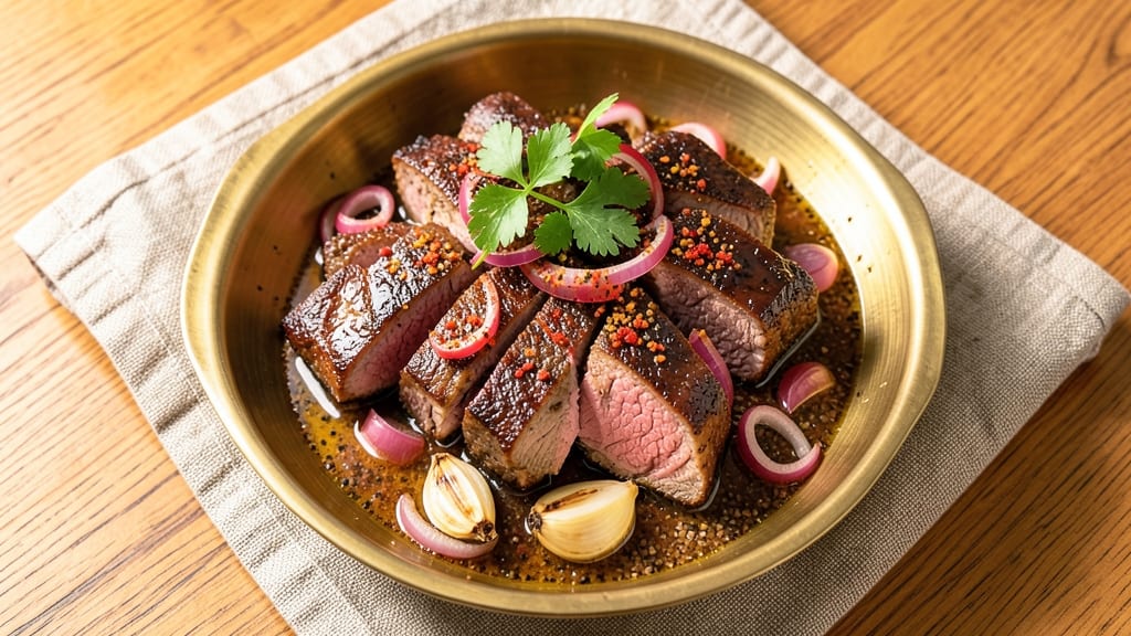 Arabic Beef Kebabs Recipe: Skewered Spice-Packed Perfection With Charred Onions