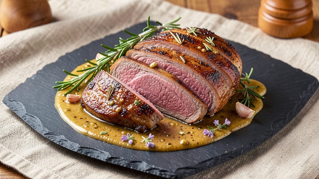 Baked Beef Recipe: Herb-Crusted Roast with Juicy, Caramelized Edges