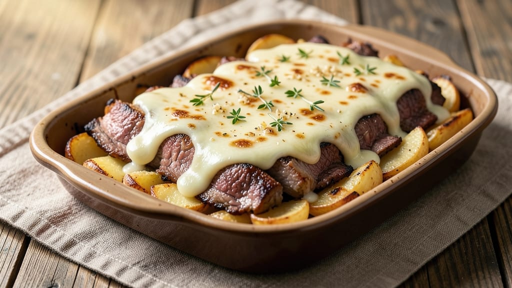 Beef and Potato Au Gratin Recipe: Crispy Top, Melty Layers, One-Pan Magic