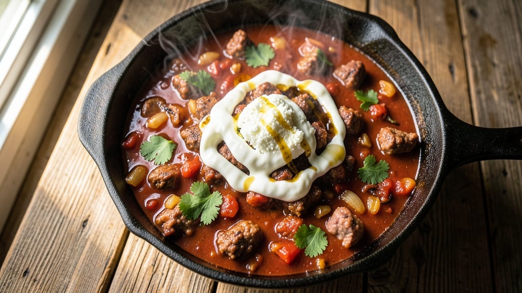 Beef and Pork Chili Recipe Crock Pot: Slow-Simmered Spice Bomb With Three-Meat Depth