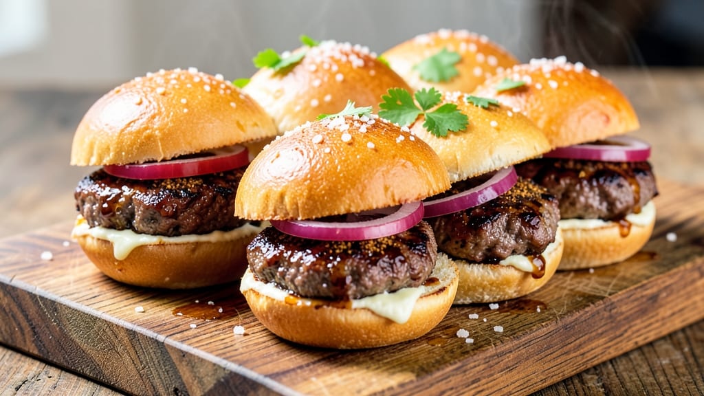 Barbecue Beef Sliders Recipe: Mini Burgers With Smoky Sweetness
