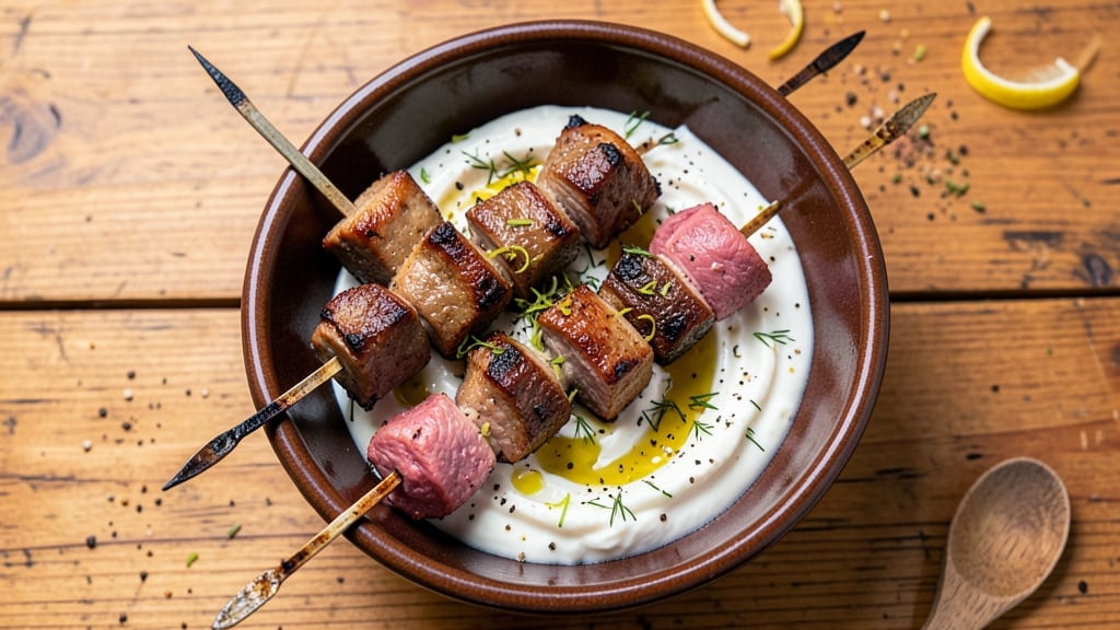 Beef and Lamb Kebabs Recipe: Skewered Spice-Basted Masterpiece on the Grill