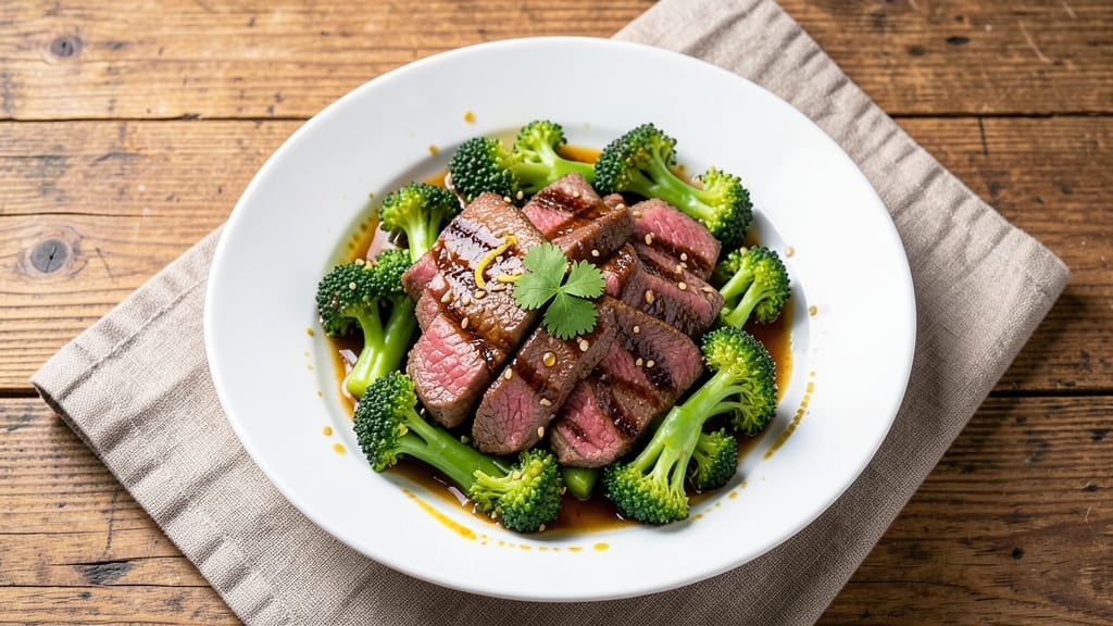 Beef and Broccoli Recipe with Sirloin Steak: Wok-Seared Crust Meets Silky Soy-Ginger Sauce