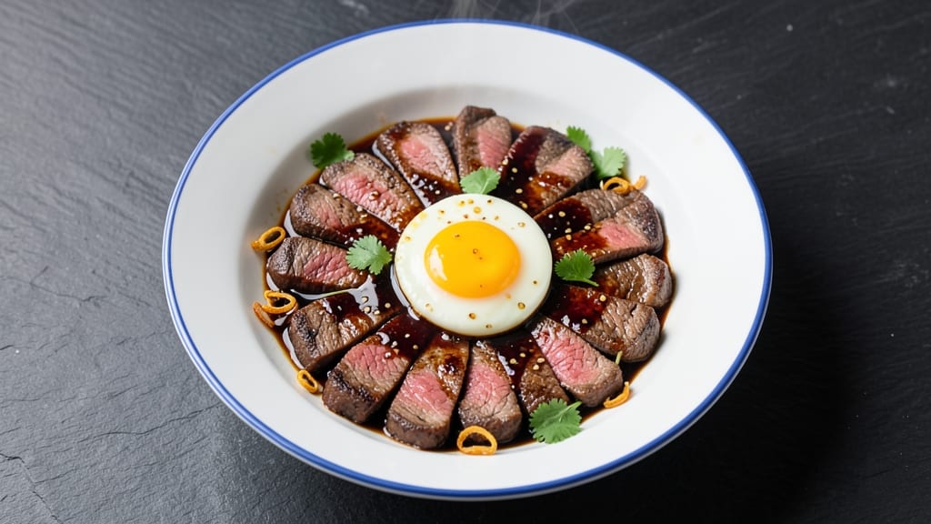 Beef and Egg Chinese Recipe: Wok-Fired Umami Crunch With Silky Egg Ribbons