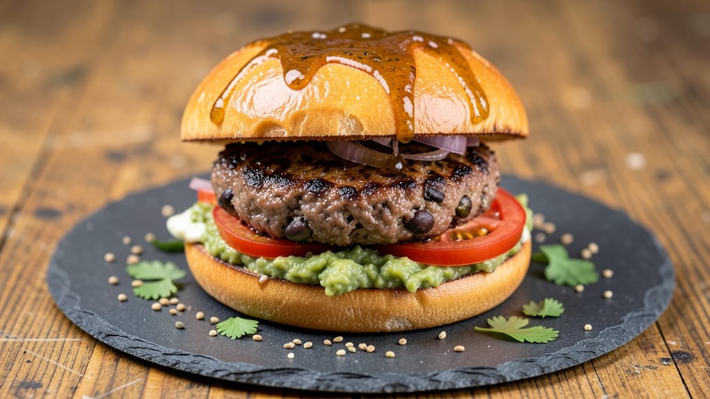 Beef and Bean Burgers Recipe: Smoky-Spiced Plant-Based Heartiness