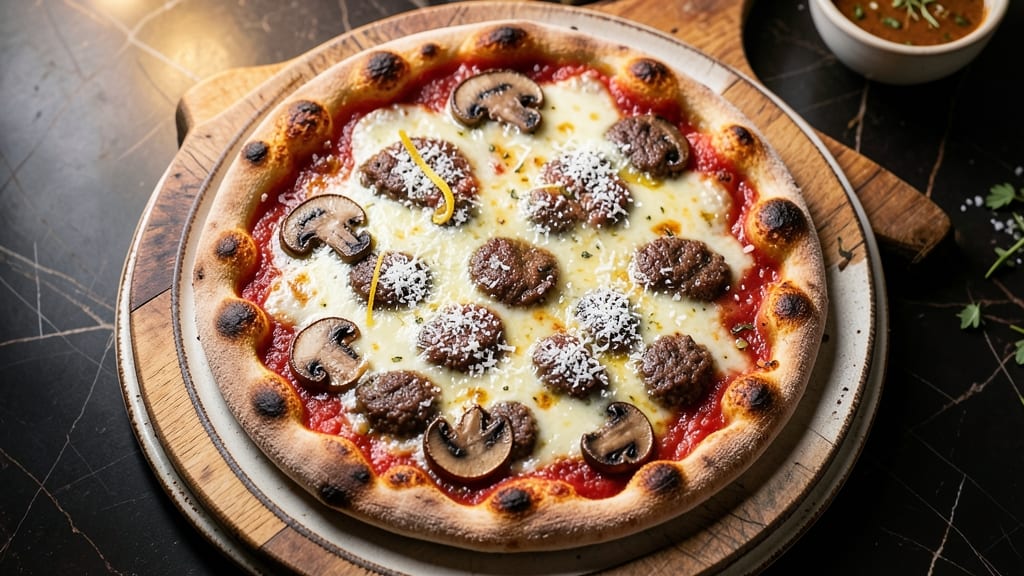Beef and Mushroom Pizza Recipe: Umami-Packed Topping Combo in 25 Minutes