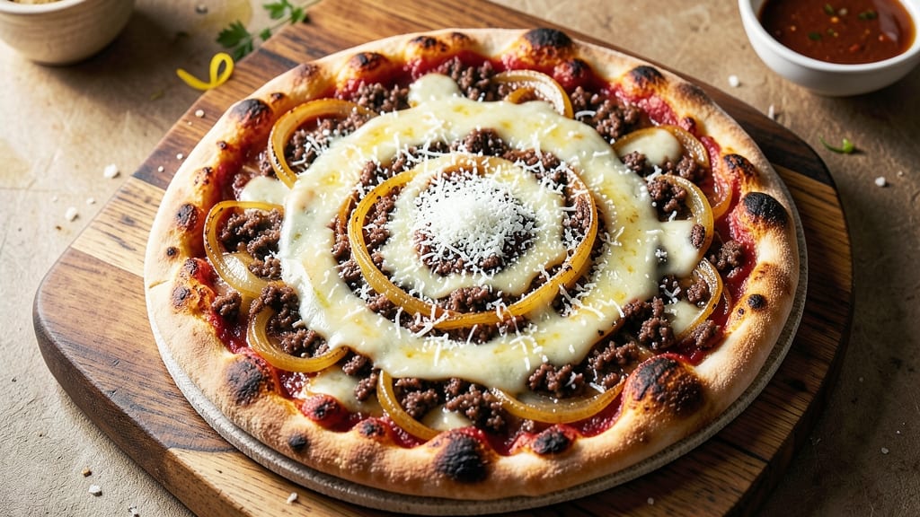 Beef and Onion Pizza Recipe: Caramelized Layers of Savory Depth