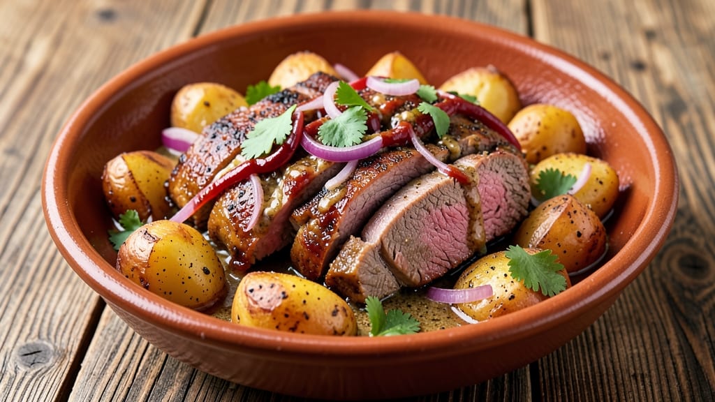 Beef Aloo Recipe: Spiced Potatoes and Tender Beef in One Pot