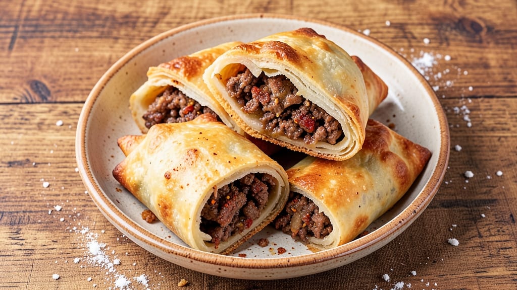 Authentic Mexican Beef Empanadas Recipe: Flaky Dough Wrapped Around Spiced Beef Filling