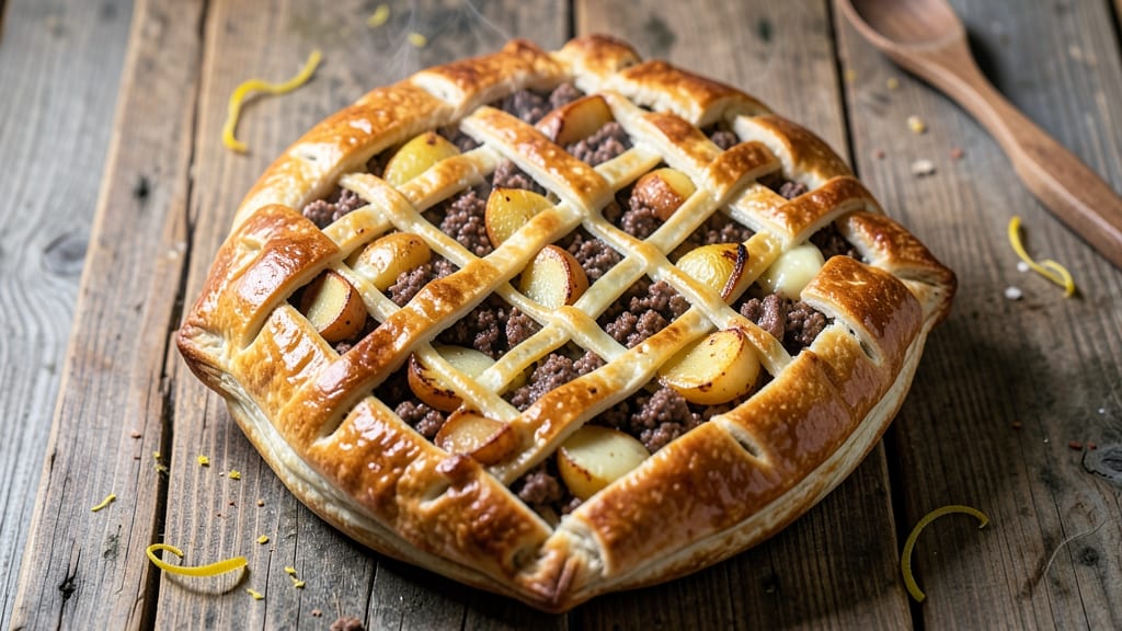 Beef and Potato Pasty Recipe: Crispy Edges, Savory Fillings in One Handheld Bite