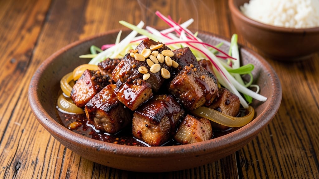 Beef Binagoongan Recipe: Silky Soy-Ginger Sauce Over Tender Beef Bites