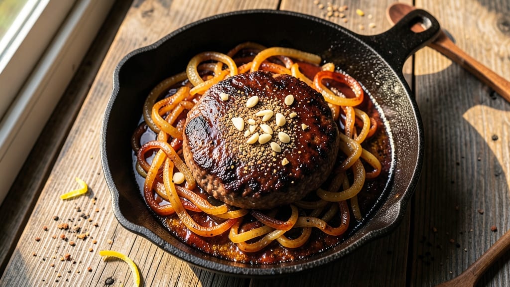 BBQ Beef Patties Recipe: Smoky Charred Edges With Juicy Centers
