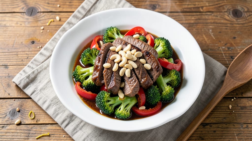 Beef and Cashew Stir Fry Recipe: Nutty Crunch Meets Silky Wok Heat