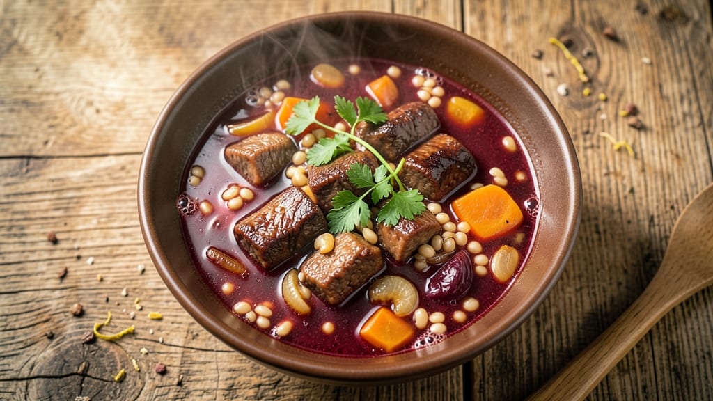 Beef Barley Soup Recipe with Red Wine: Deep, Rich Flavor From Slow-Simmered Broth