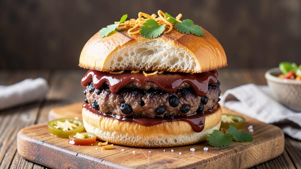 Beef and Black Bean Burgers Recipe: Spiced Veggie-Packed Patties Without the Dryness