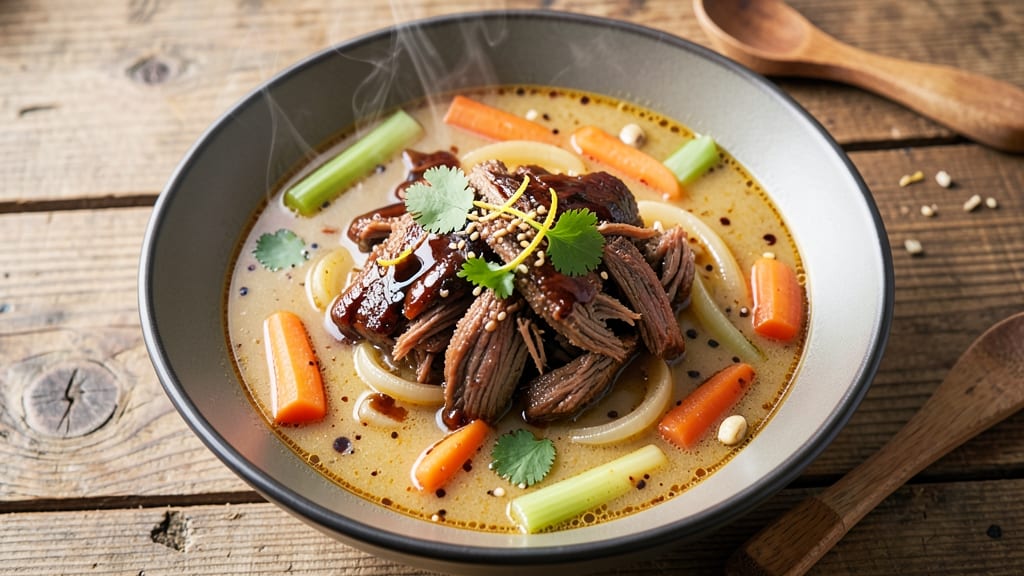 BBQ Beef Soup Recipe: Smoky Depth and Hearty Chunks in One Pot