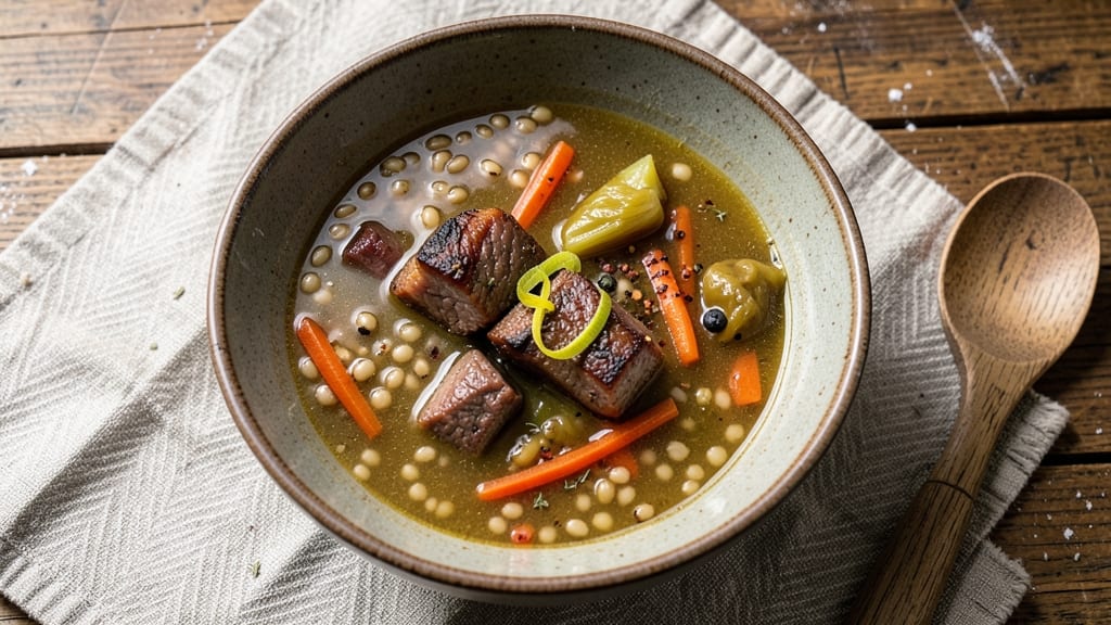 Beef Barley Soup Recipe Stovetop: Hearty One-Pot Comfort With Nutty Depth