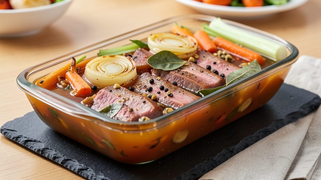 Beef Aspic Recipe: Gelatin-Glossed Meat and Vegetable Masterpiece