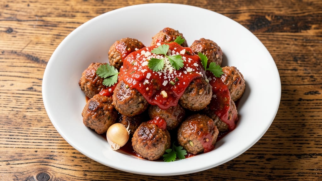 Beef and Italian Sausage Meatballs Recipe: Herb-Infused Bites With Double Umami Kick
