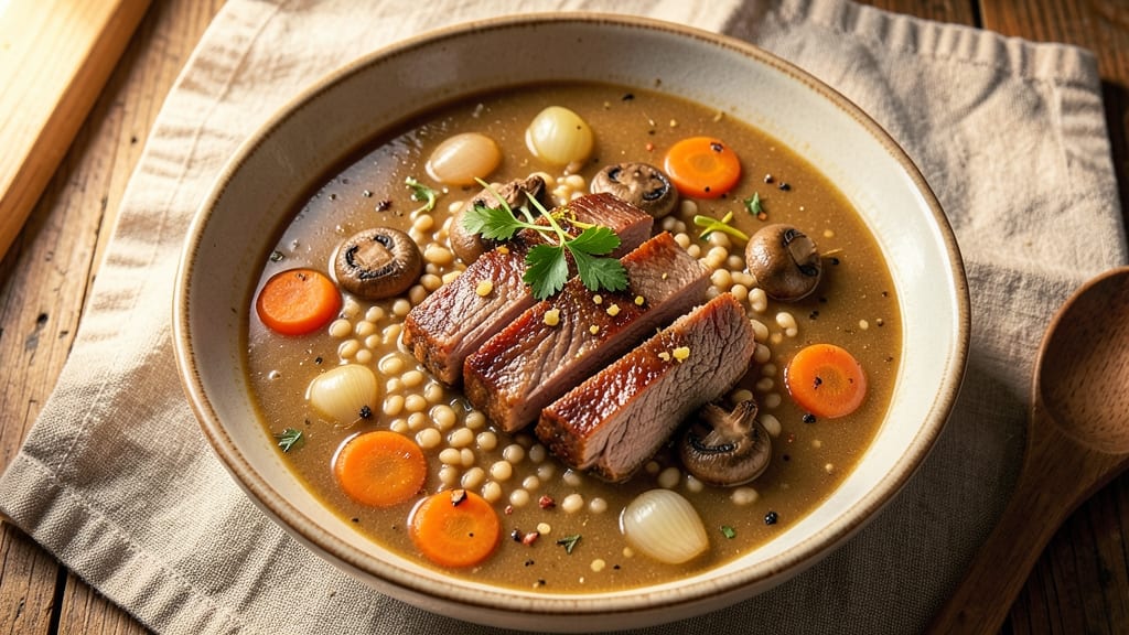 Beef Barley Soup Recipe Alton Brown: Slow-Simmered Depth With Nutty Barley Bites