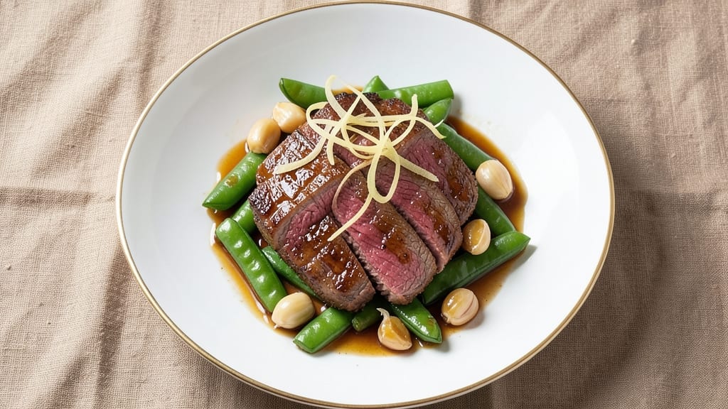 Beef and Sugar Snap Peas Recipe: Sweet-Savory Stir-Fry in 20 Minutes