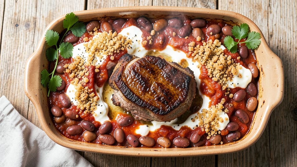 Beef and Bean Casserole Recipe: Hearty One-Pan Dinner With Crispy Top