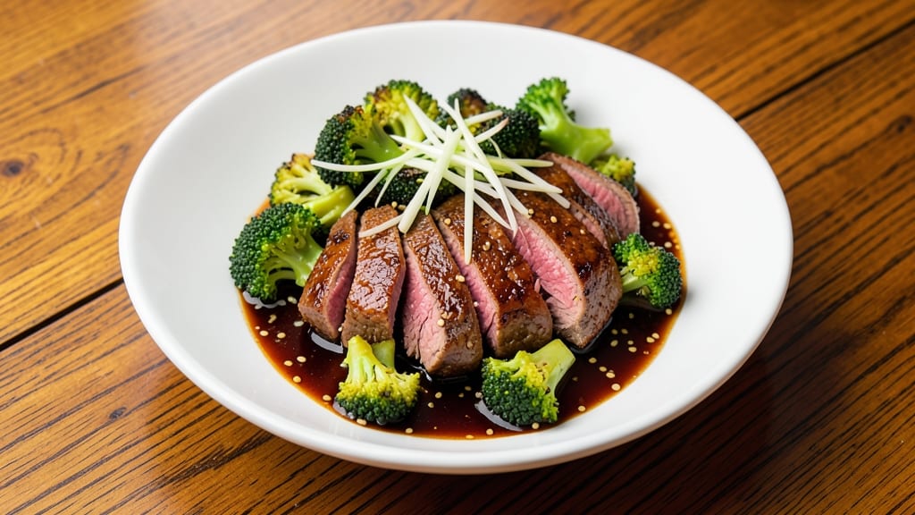 Beef and Broccoli Flank Steak Recipe: Wok-Seared Umami Crunch With Silky Soy Gloss