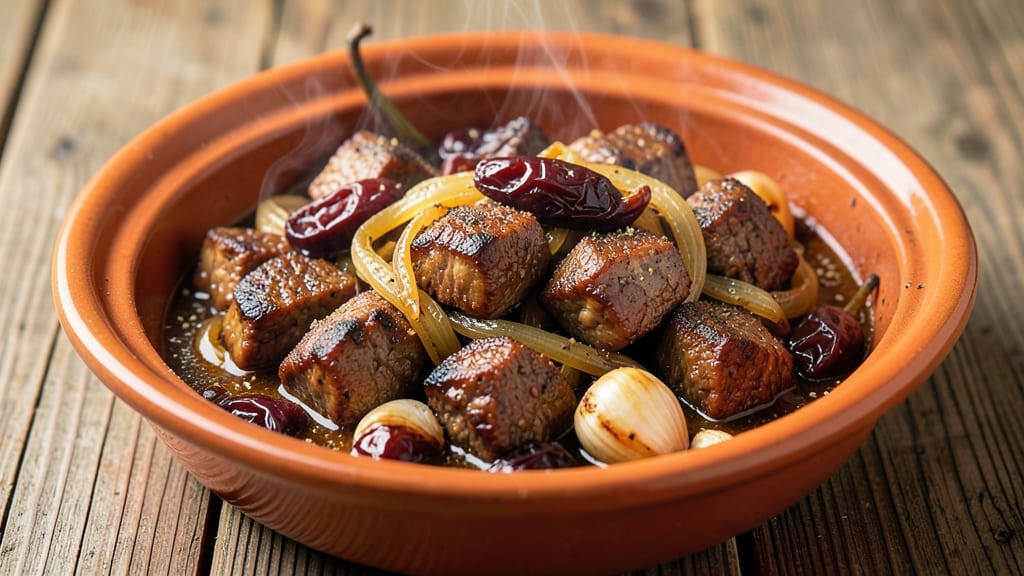 Beef and Prune Tagine Recipe: Moroccan Spice and Sweet-Savory Balance