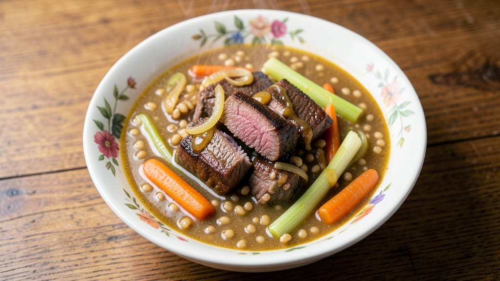 Beef Barley Soup Recipe No Tomatoes: Hearty Winter Warmth in One Pot