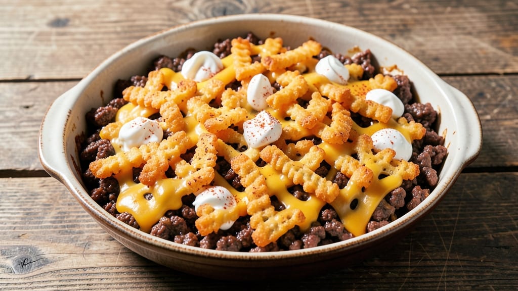 Beef and Hash Brown Casserole Recipe: Crispy Top, Creamy Cheese Magic