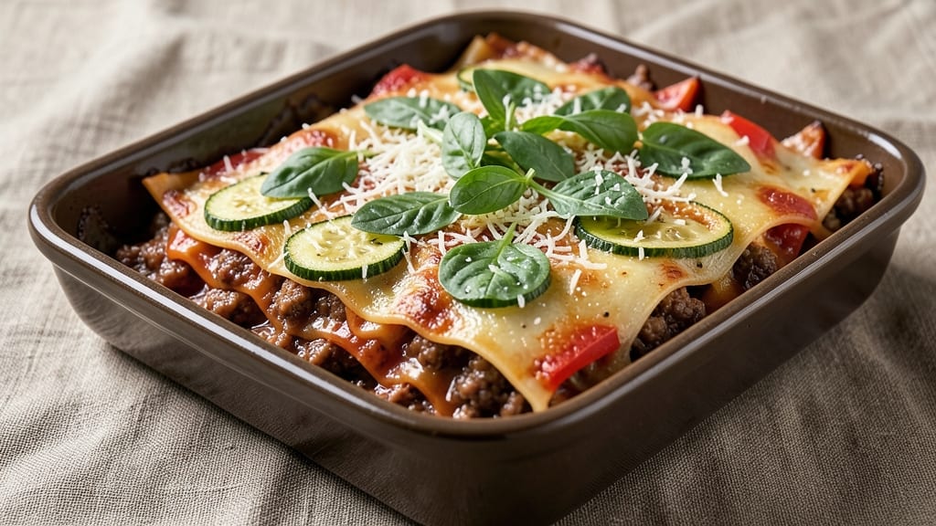 Beef and Vegetable Lasagne Recipe: Layers of Hearty Meat and Al Dente Veggies
