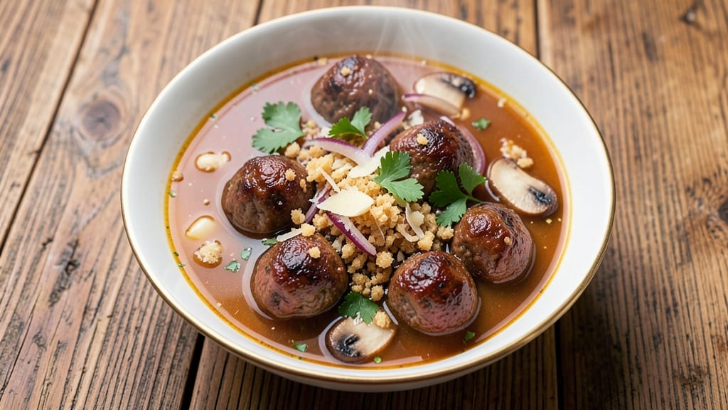 Beef Ball Soup Recipe: Umami-Packed Comfort With Pillowy Meatballs