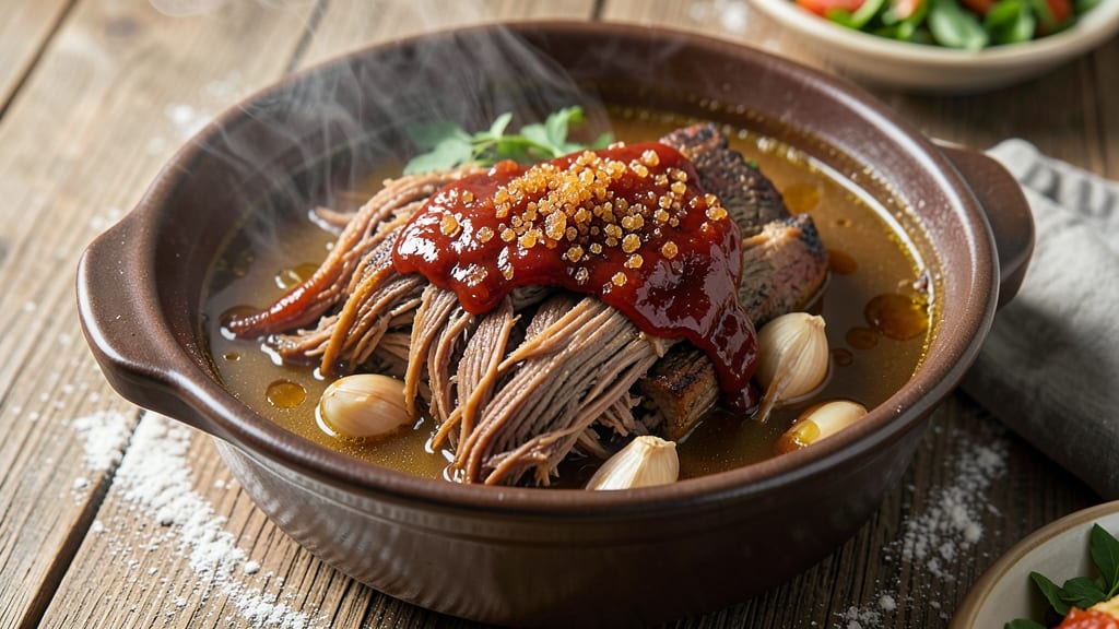 BBQ Pulled Beef Crock Pot Recipe: Smoky Sweet Fall-Off-Bone Magic
