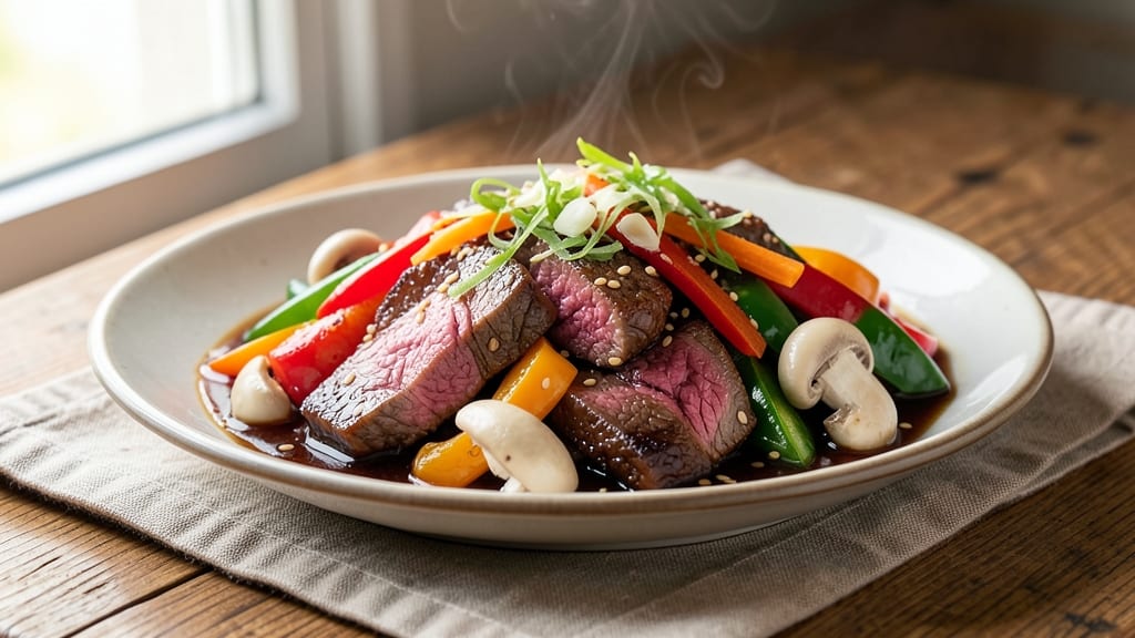 Beef and Vegetable Stir Fry Sauce Recipe: Umami-Packed Balance of Soy, Ginger, and Garlic