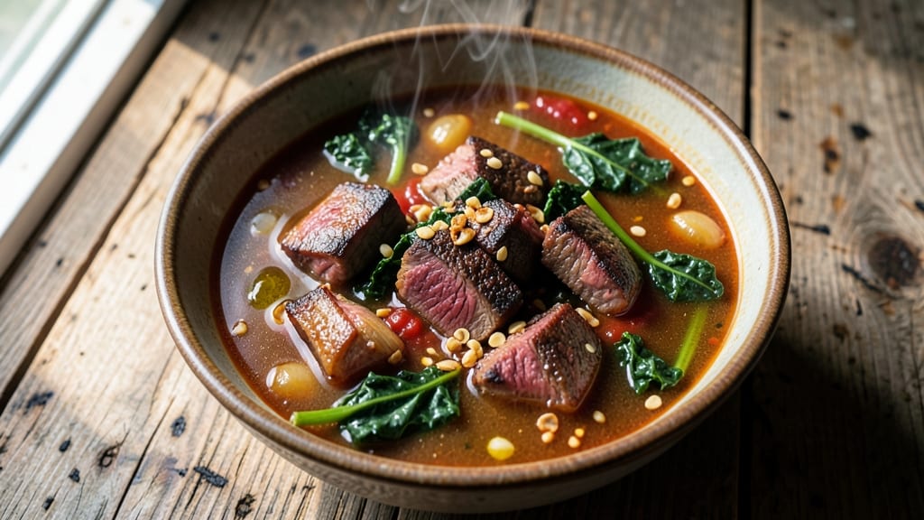 Beef and Kale Soup Recipe: Hearty Umami Depth in One-Pot Magic