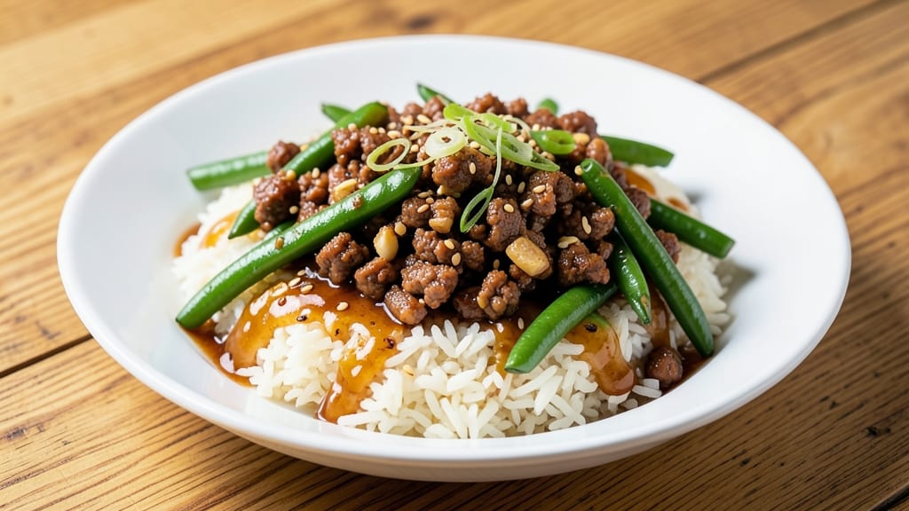 Asian Ground Beef and Green Beans Recipe: Wok-Fired Sesame Crunch in 20 Minutes